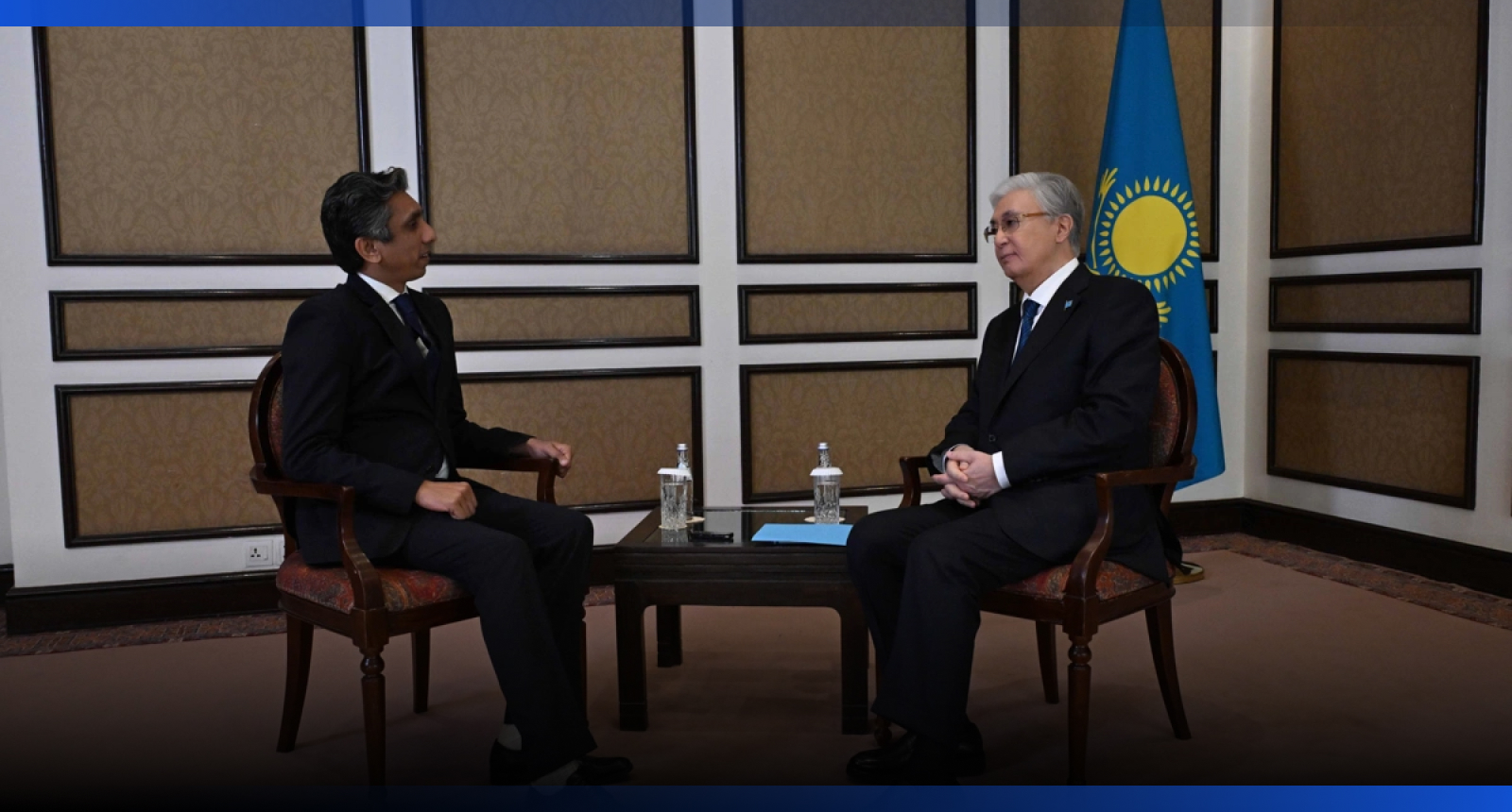 Image for Президент Казахстана высоко оценил политику Трампа и призвал к реалистичному подходу к решению мировых проблем 